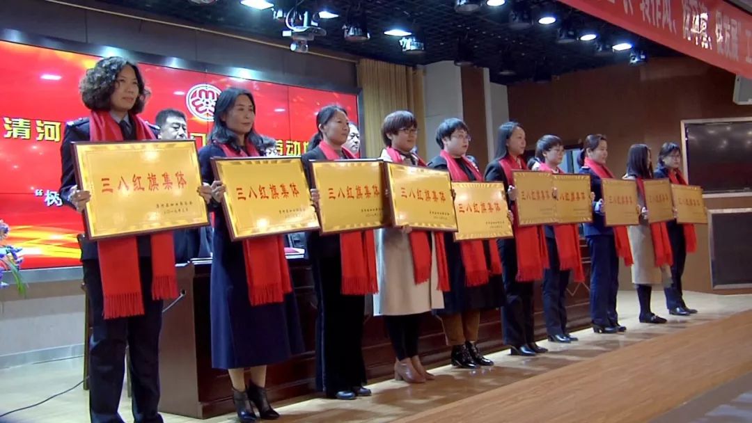 清河县妇联会庆祝2019年三八国际劳动妇女节表彰会暨树正气转作风优