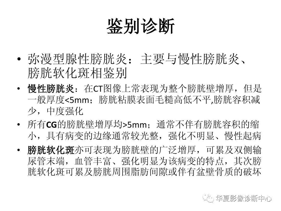 影像基礎腺性膀胱炎氣腫性膀胱炎