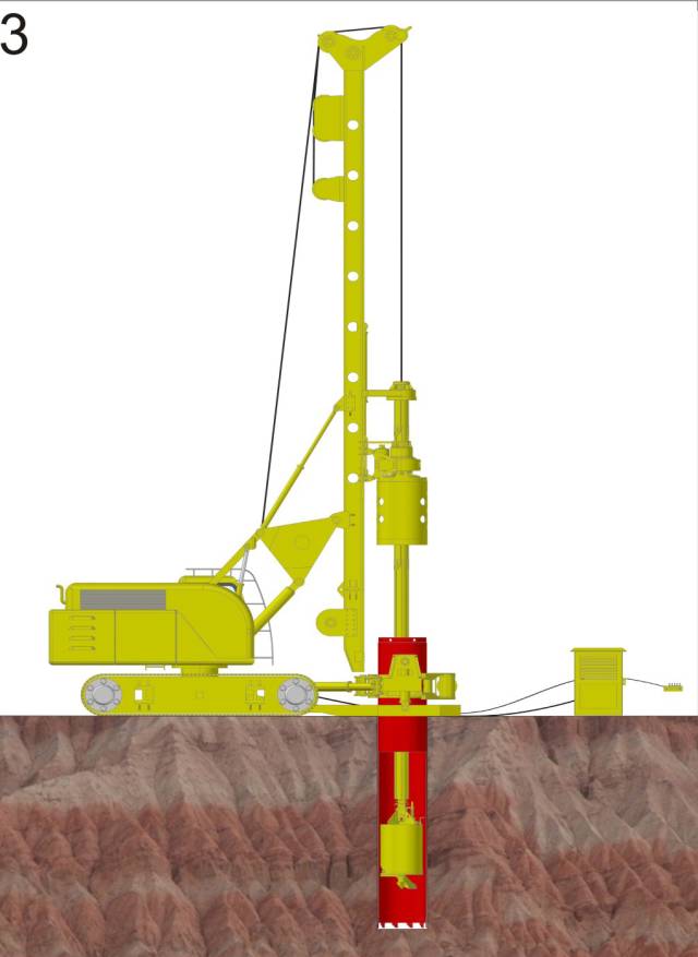旋挖钻机 搓管机施工工法图文详解
