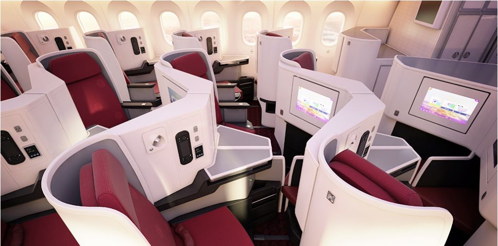 波音787最佳座位经济舱图片