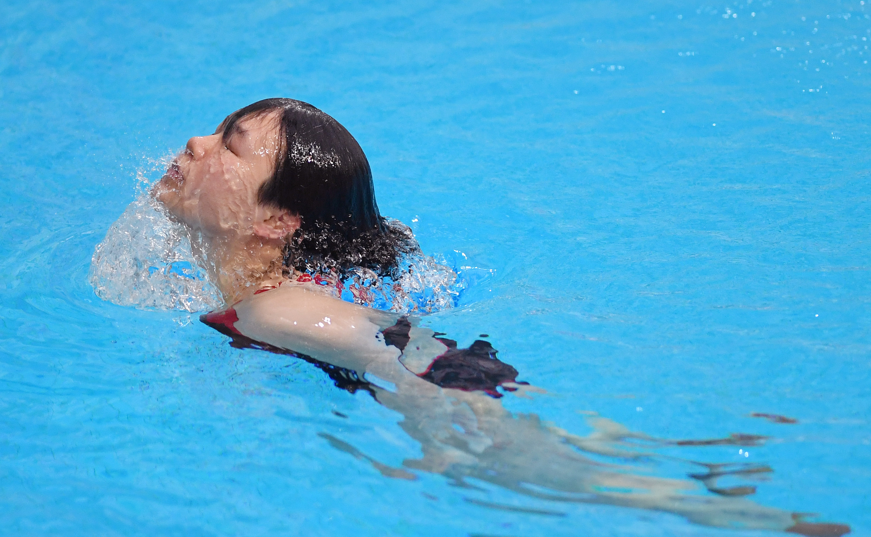 跳水——国际泳联世界系列赛:施廷懋晋级女子单人三米板决赛