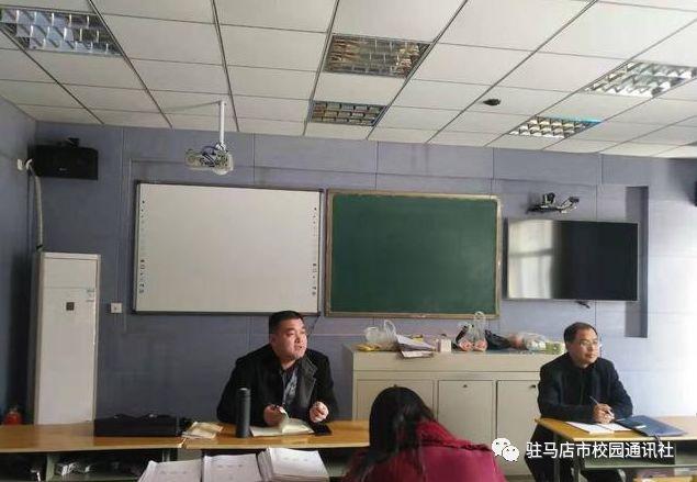 夯实课堂再上台阶县教研室深入汝南二中检查指导教学工作