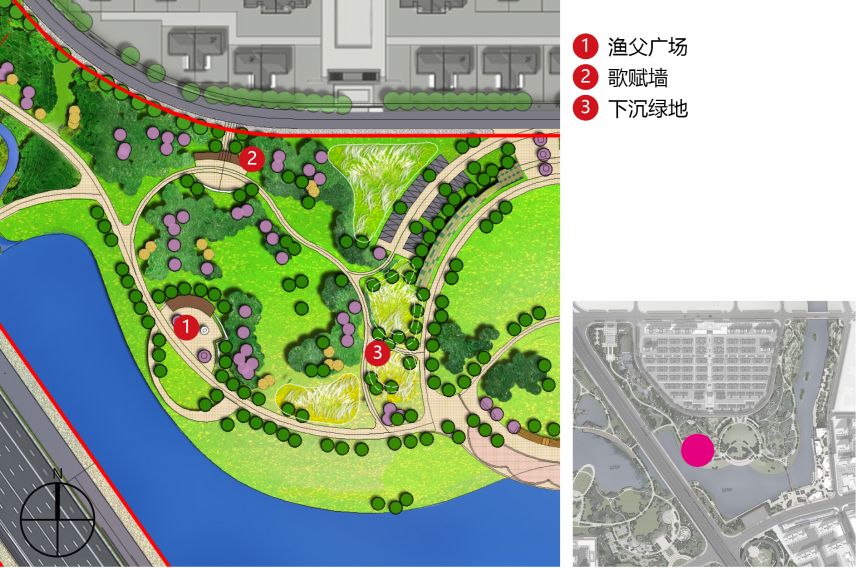 常德最大城市公园规划曝光将建百花码头樱花草坪荧光跑道美翻了