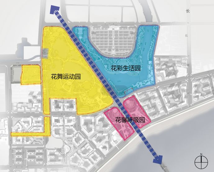 常德最大城市公园规划曝光将建百花码头樱花草坪荧光跑道美翻了