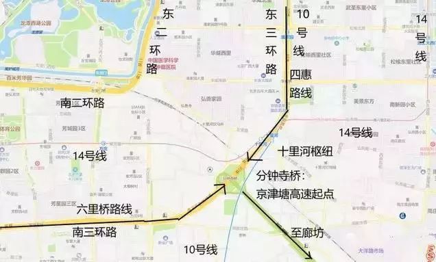 關於廊坊到北京的長途汽車行走路線,微友有話說!