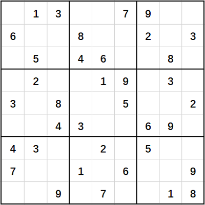 數獨一道學士級別的進階題附學士級別的入門題答案