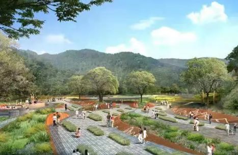 重磅消息綠心公園生態整治一期工程將完工沿途新增三個出入口