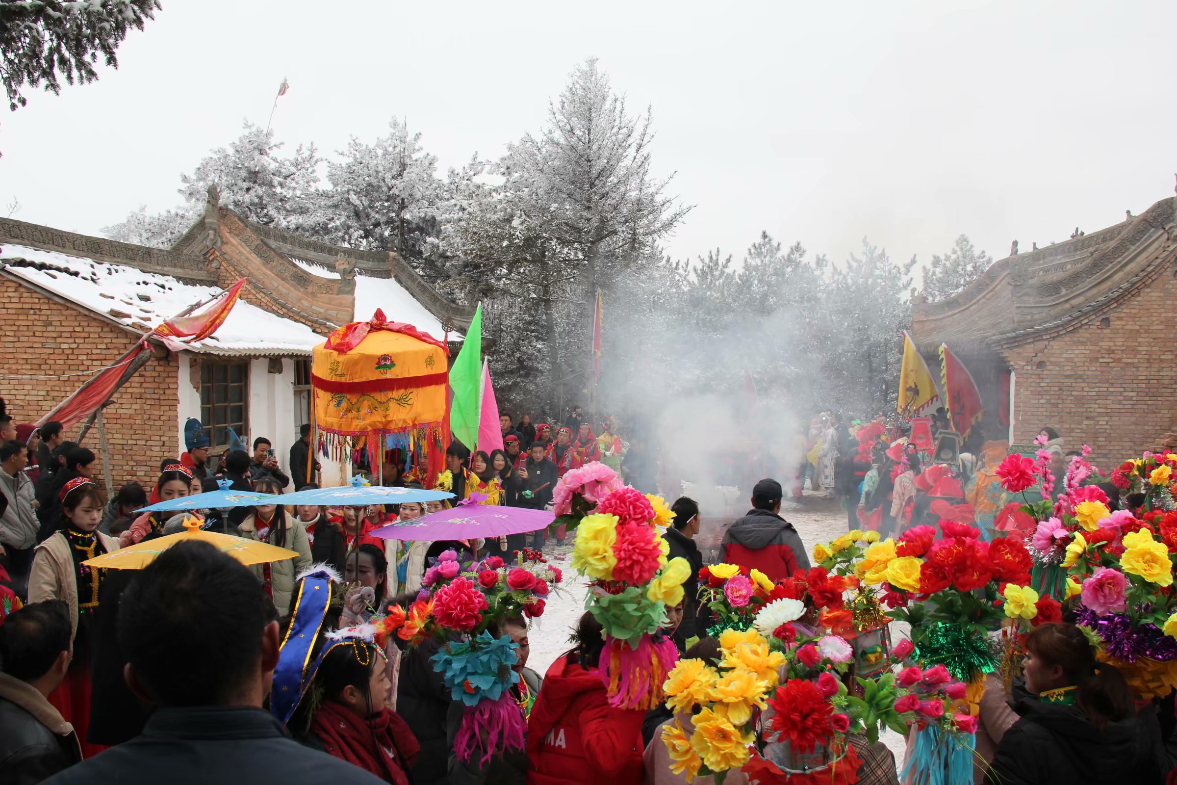 吕梁社火祭祀图片