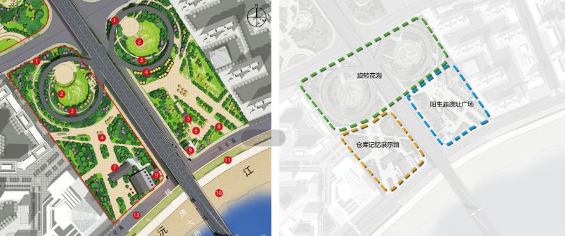 常德最大城市公园规划曝光将建百花码头樱花草坪荧光跑道美翻了
