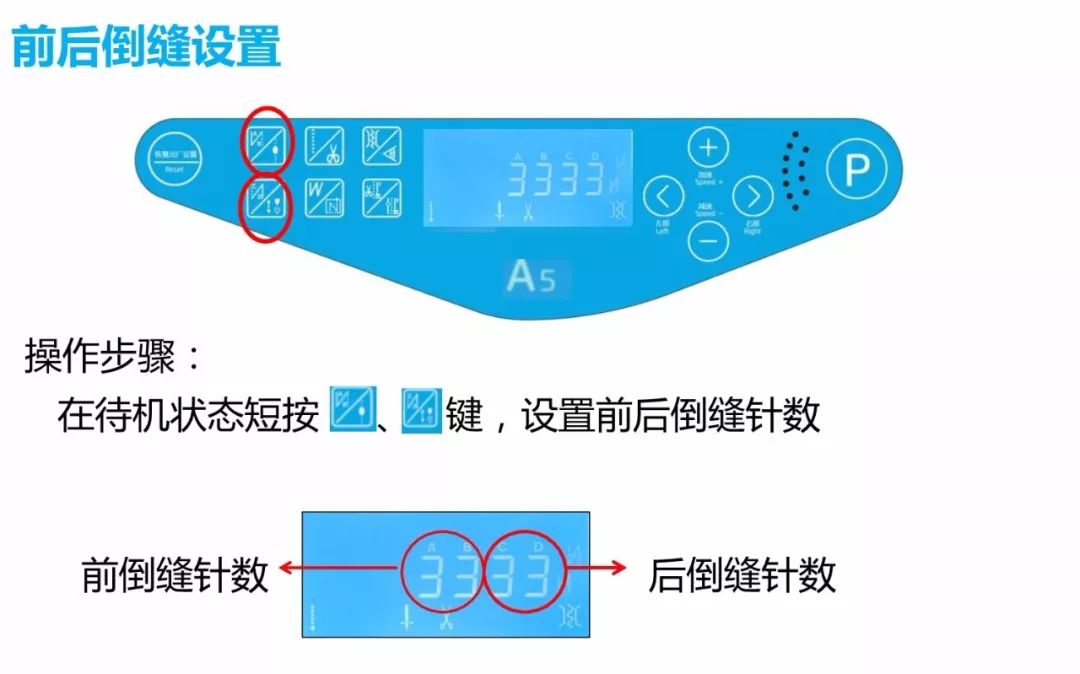 中捷缝纫机按键图解图片