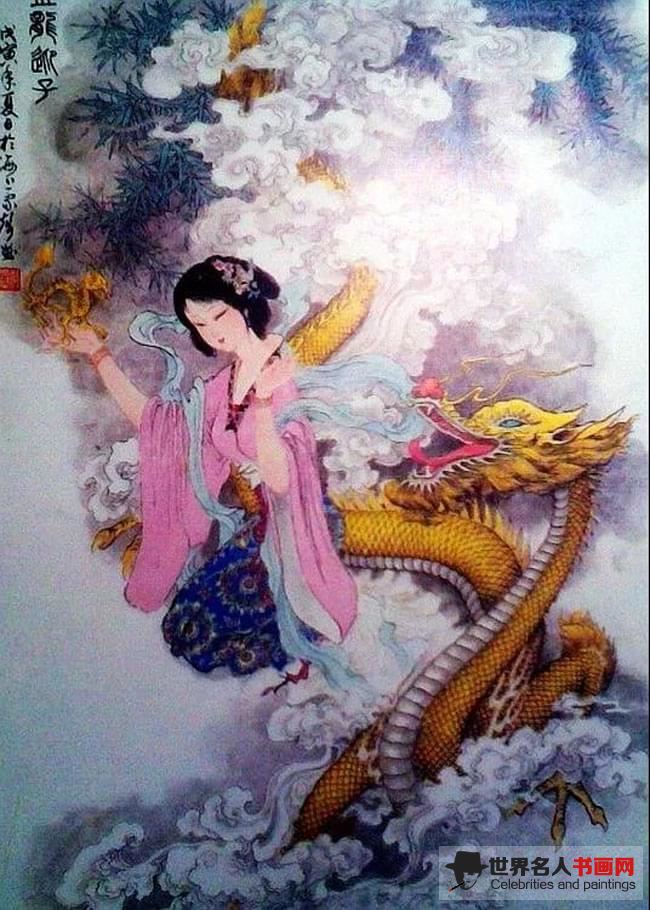 这是女神节和二月二最吉祥的一组国画!