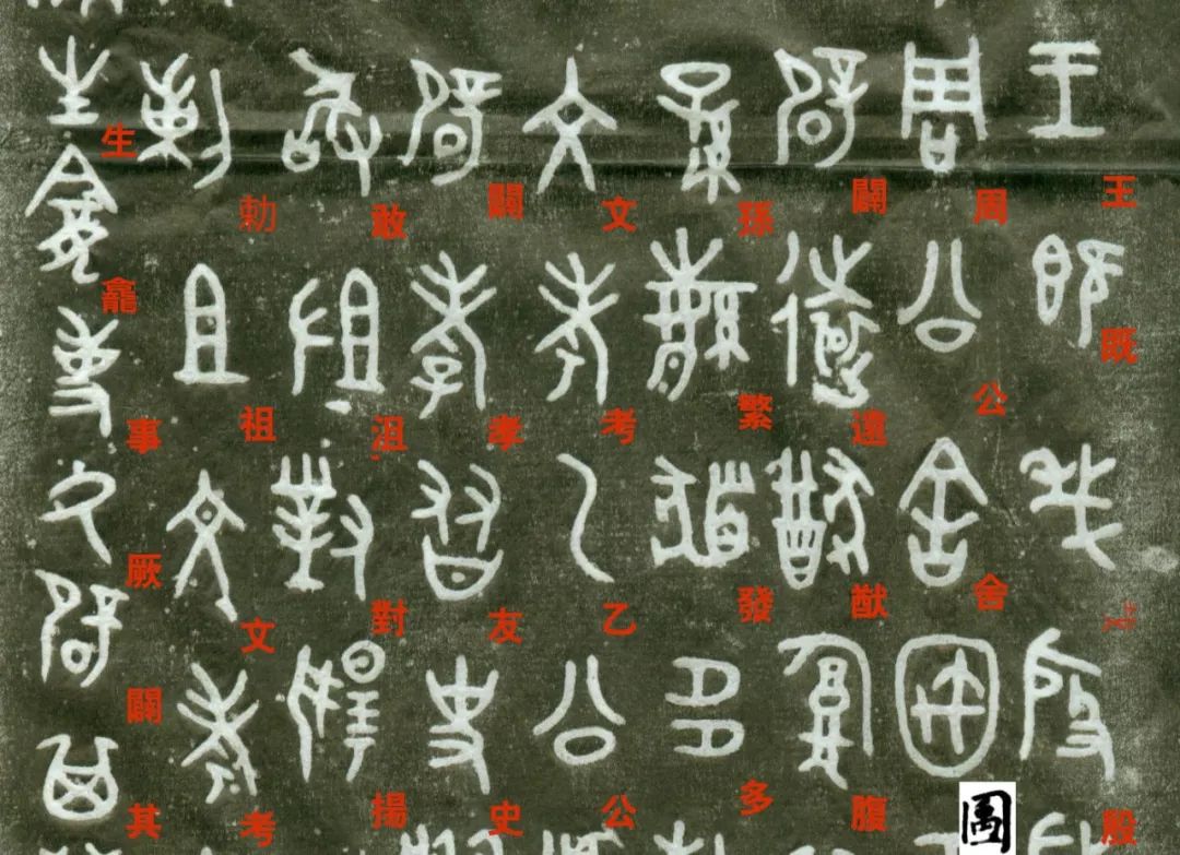 战国青铜器铭文对照表图片