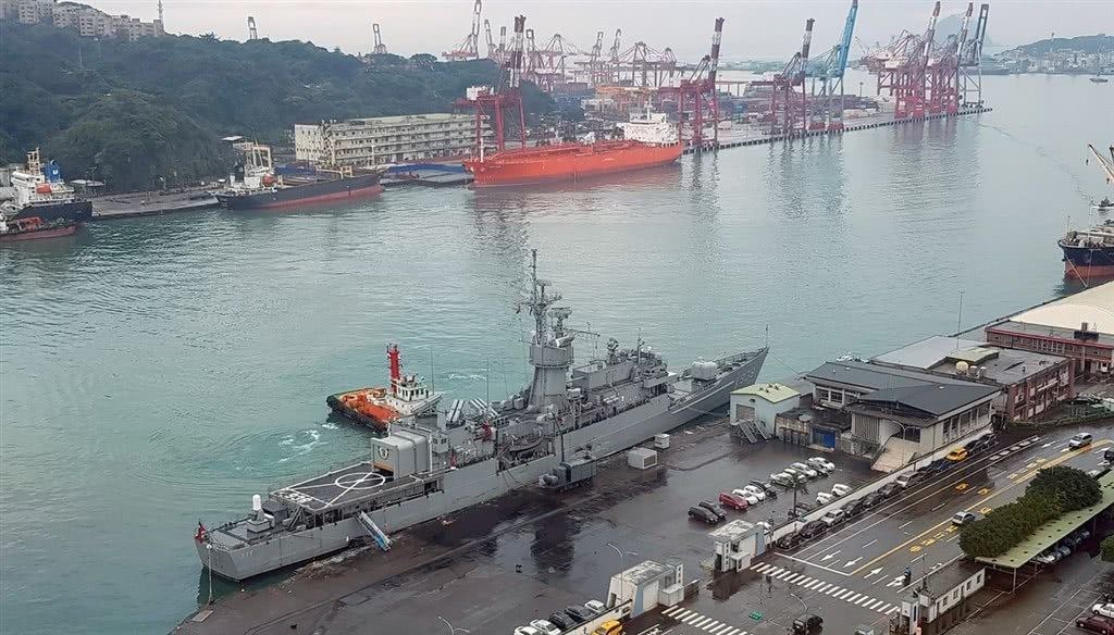 台湾新型护卫舰进展图片