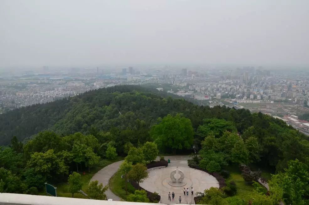 临平山全景图图片