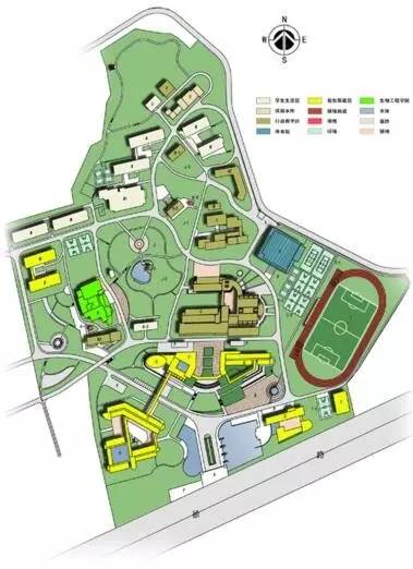 京江学院新校区平面图图片