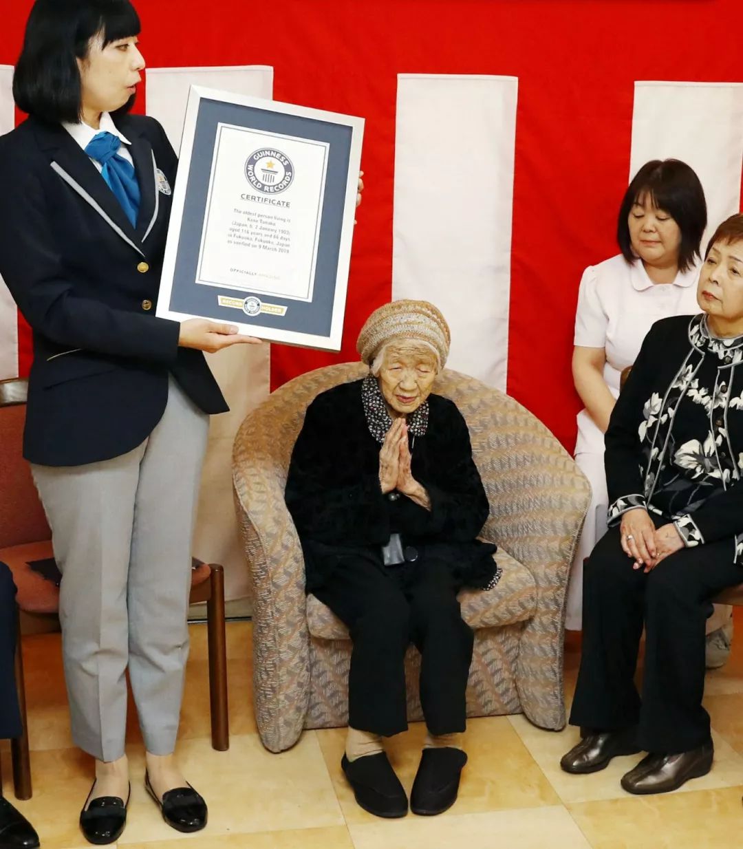 日本人有長壽基因116歲女子被認定為世界最長壽老人