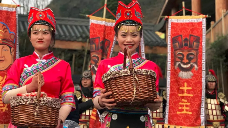 仡佬族文化特色图片