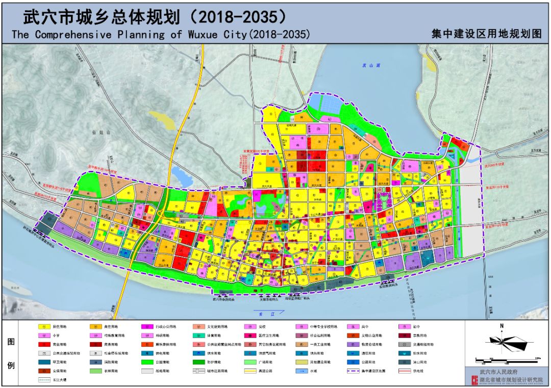 本轮规划将武穴的城市性质确定为:长江中游城市群重要的节点城市,鄂东