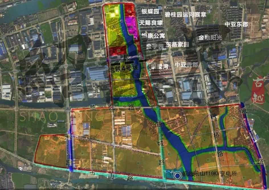 袍江區塊規劃可建設用地面積約6199畝這幾個村或迎來拆遷(或部分拆遷)