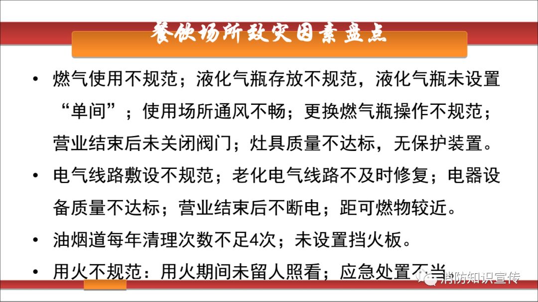 餐饮场所典型火灾事故警示录