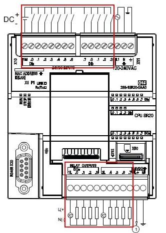 西门子1217c接线图图片