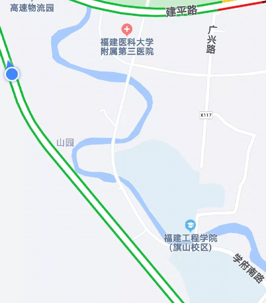 福建工程学院北区地图图片