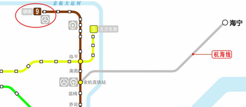 杭海城际铁路地图图片