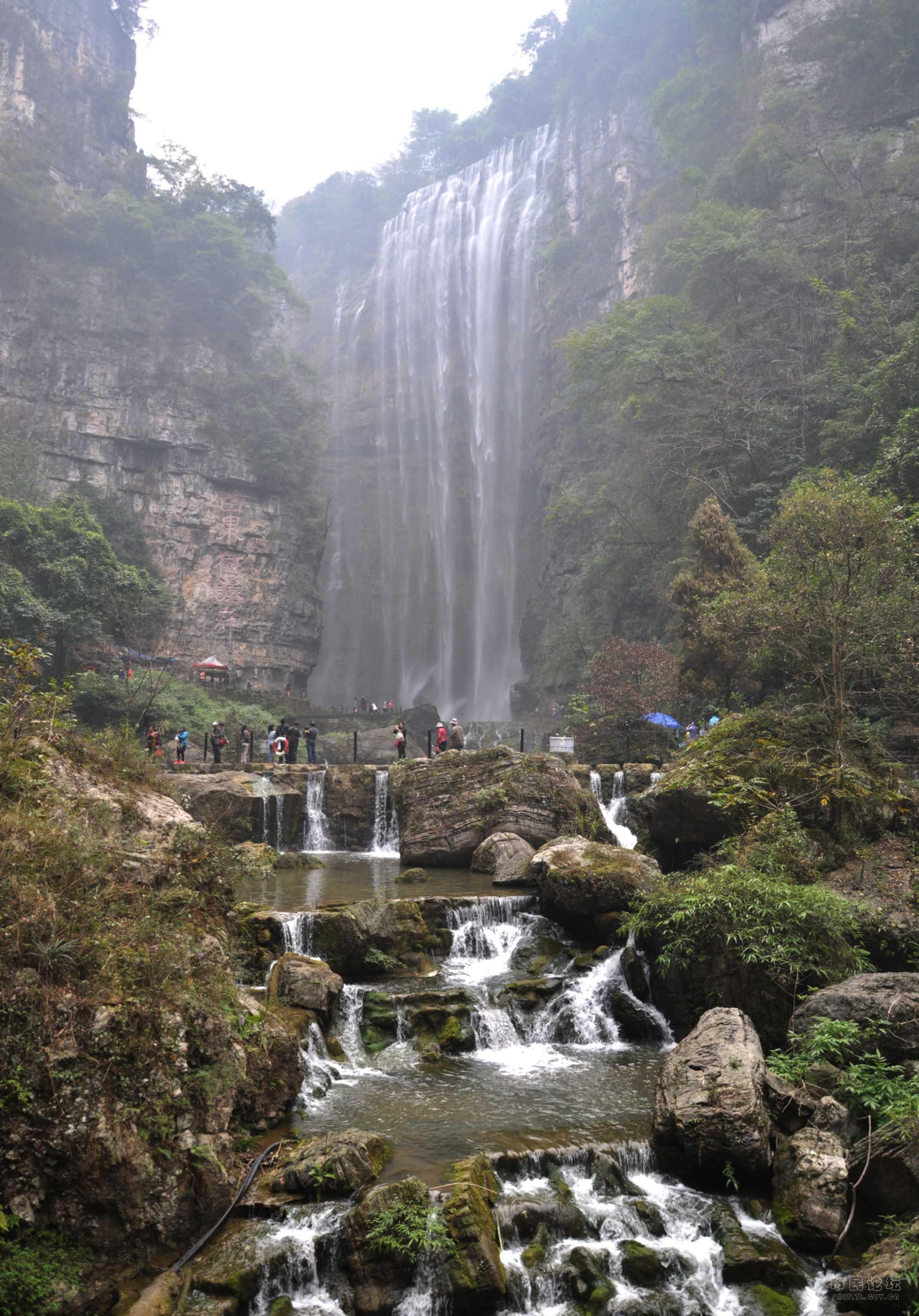 中国十大瀑布——三峡大瀑布