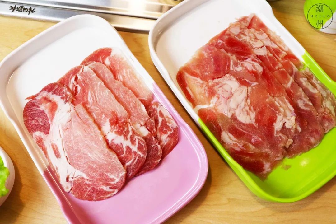 羊肉卷肥瘦相间肉质鲜嫩 兔肉卷