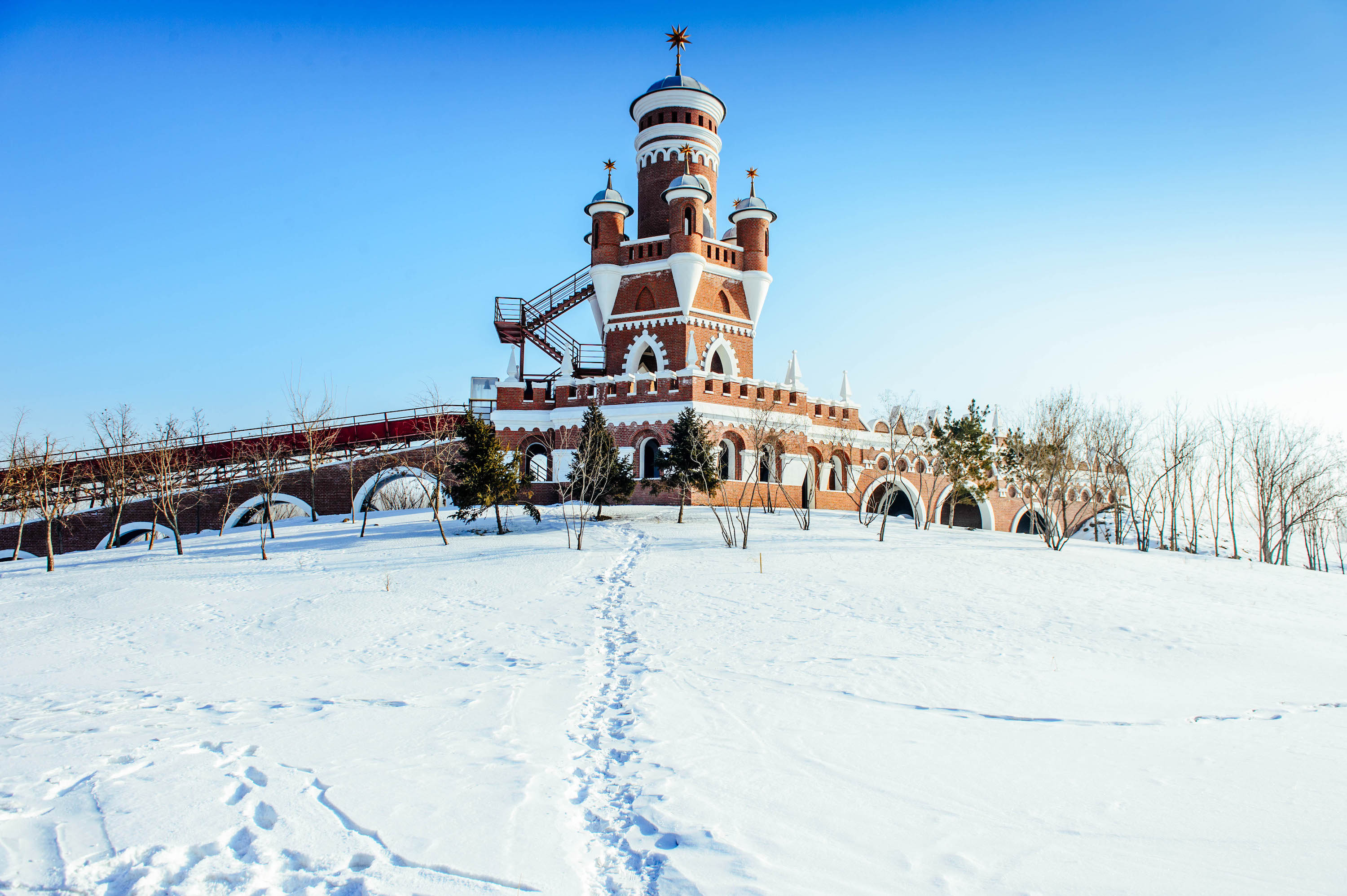 哈尔滨冬天图片景色图片