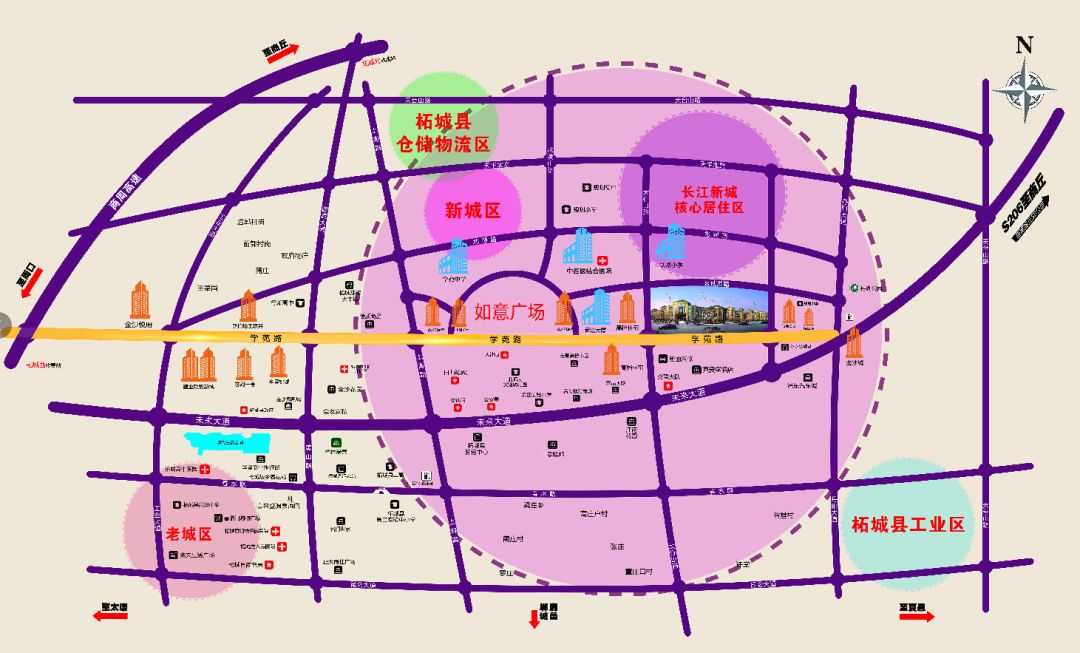 柘城县北四环规划图图片