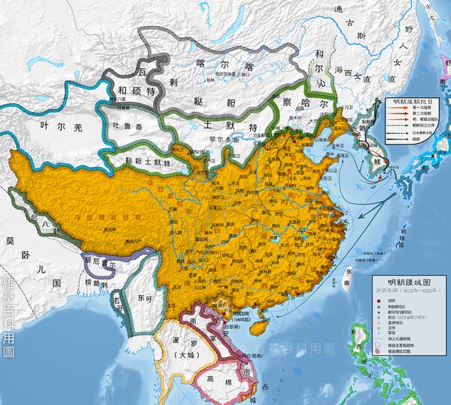 中国历代王朝疆域版图一览哪个朝代版图最小哪个最大