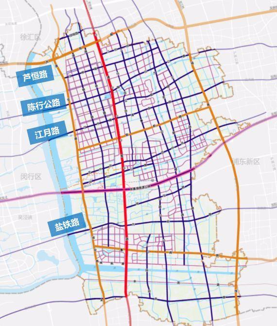 资讯浦江总体规划2035来啦道路交通学校医院公园绿地近期重点公共基础