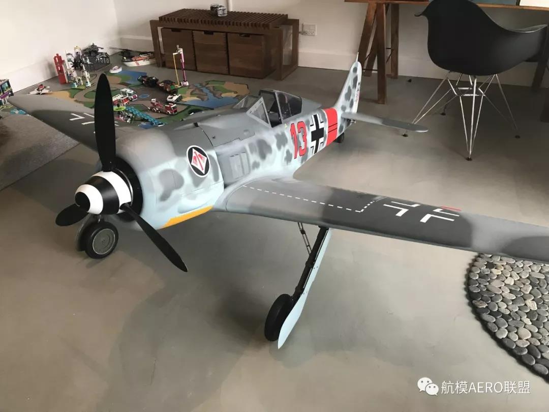 心中的經典八福克沃爾夫fw190百舌鳥戰鬥機