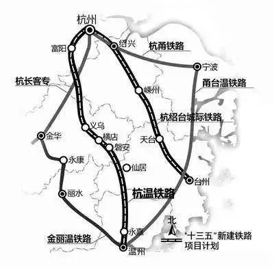 杭州高铁线路图高清图片