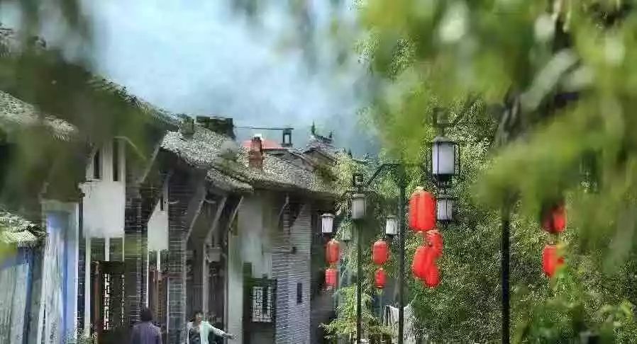 北京门头沟樱桃沟古镇图片