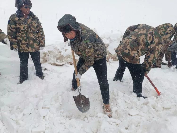 在這次抗雪救災的史冊裡,一個樸素的名字,一名普通的庫管員才仁朋措