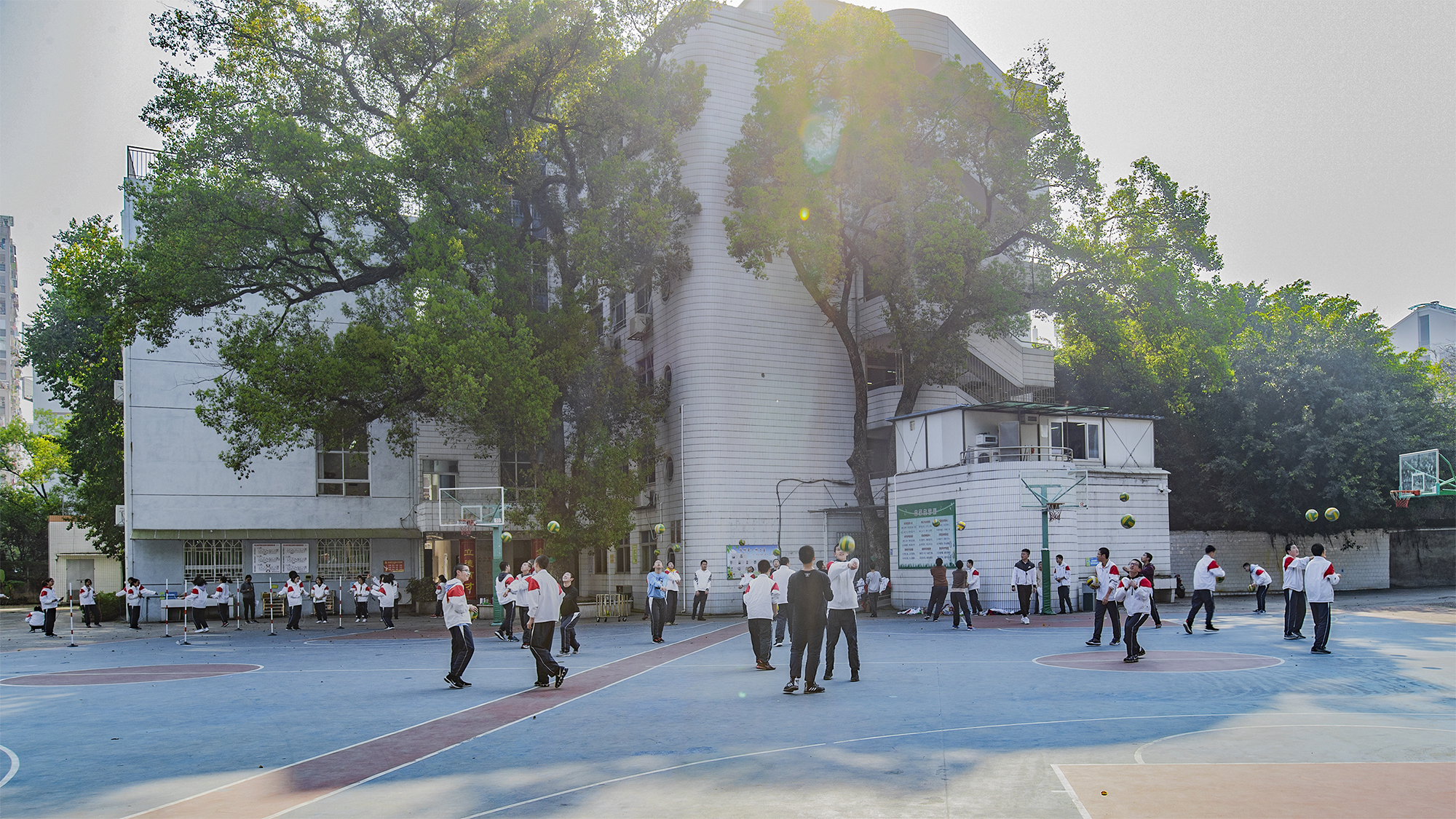 用镜头拍下这美丽的菁菁校园--福州时代中学