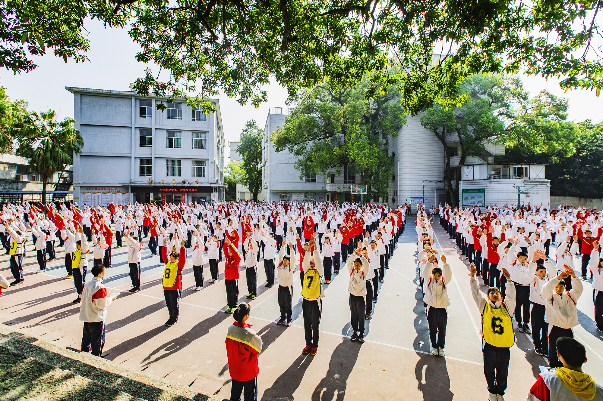 用镜头拍下这美丽的菁菁校园—福州时代中学