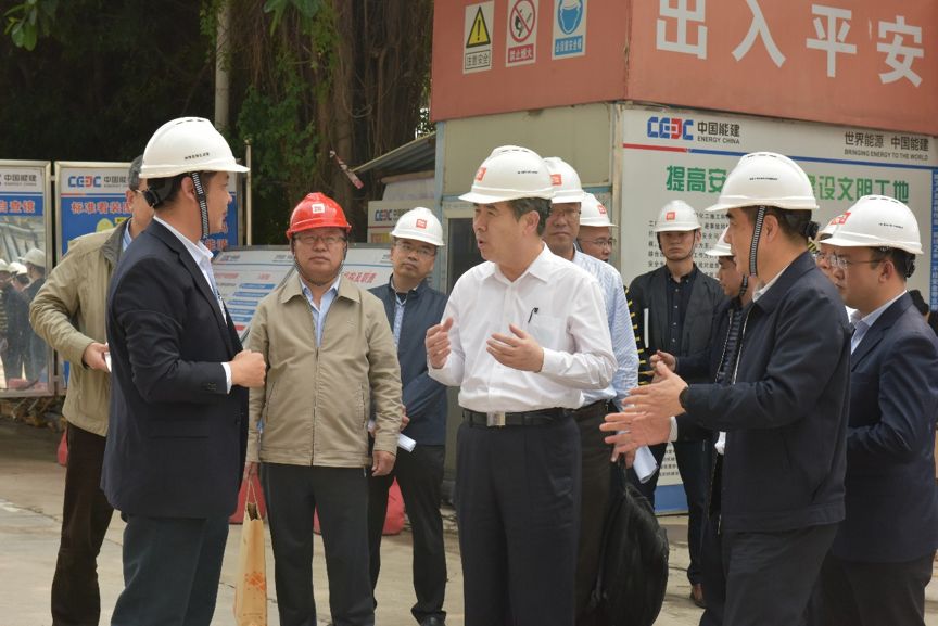 撸起袖子加油干刘庆生常务副市长到南山龙岗项目调研