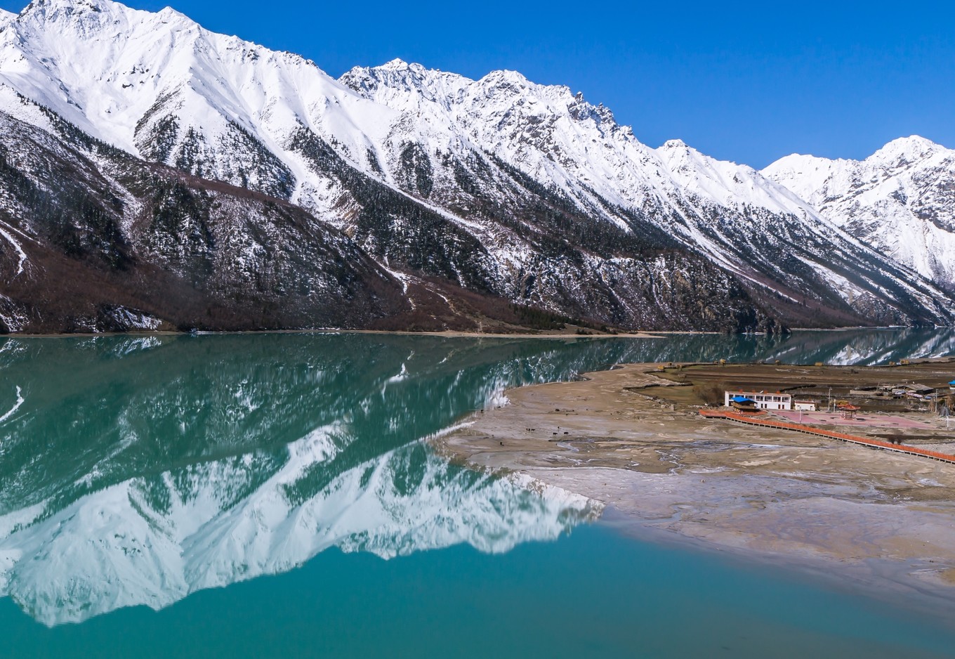 318川藏线沿途风景图片