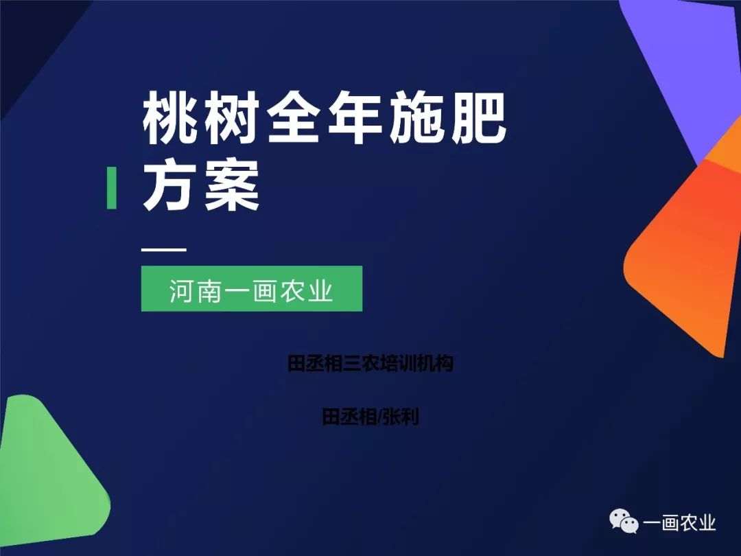 桃树全年施肥表肥料图片