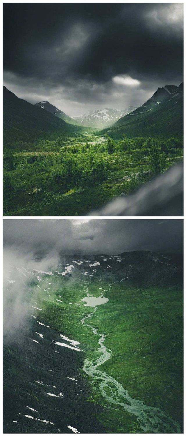 世界风光挪威的森林