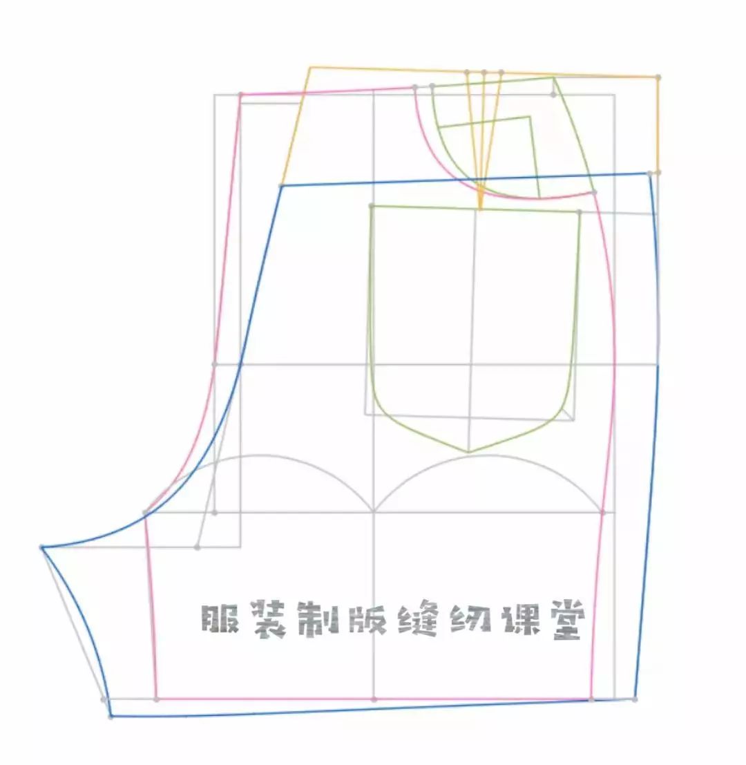 自制短裤的裁剪图图片