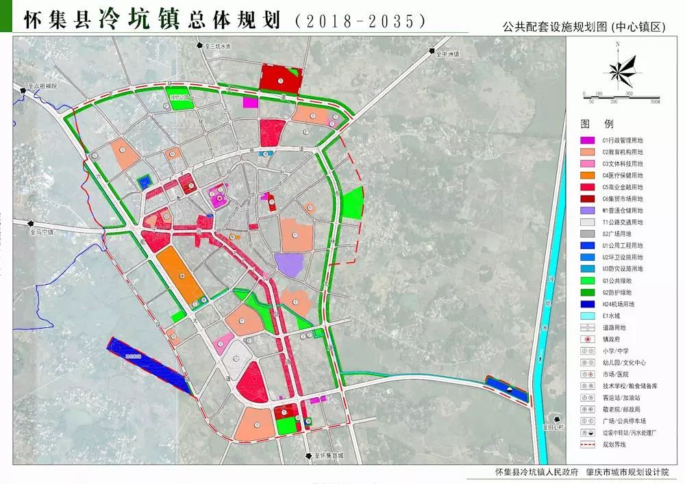 怀集县冷坑镇地图图片