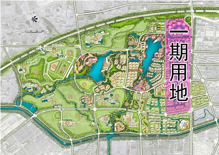 扬州华侨城规划图图片