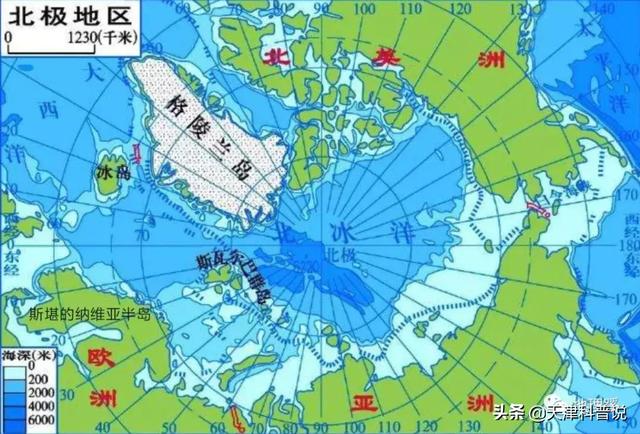 南极地区地形图高清图片
