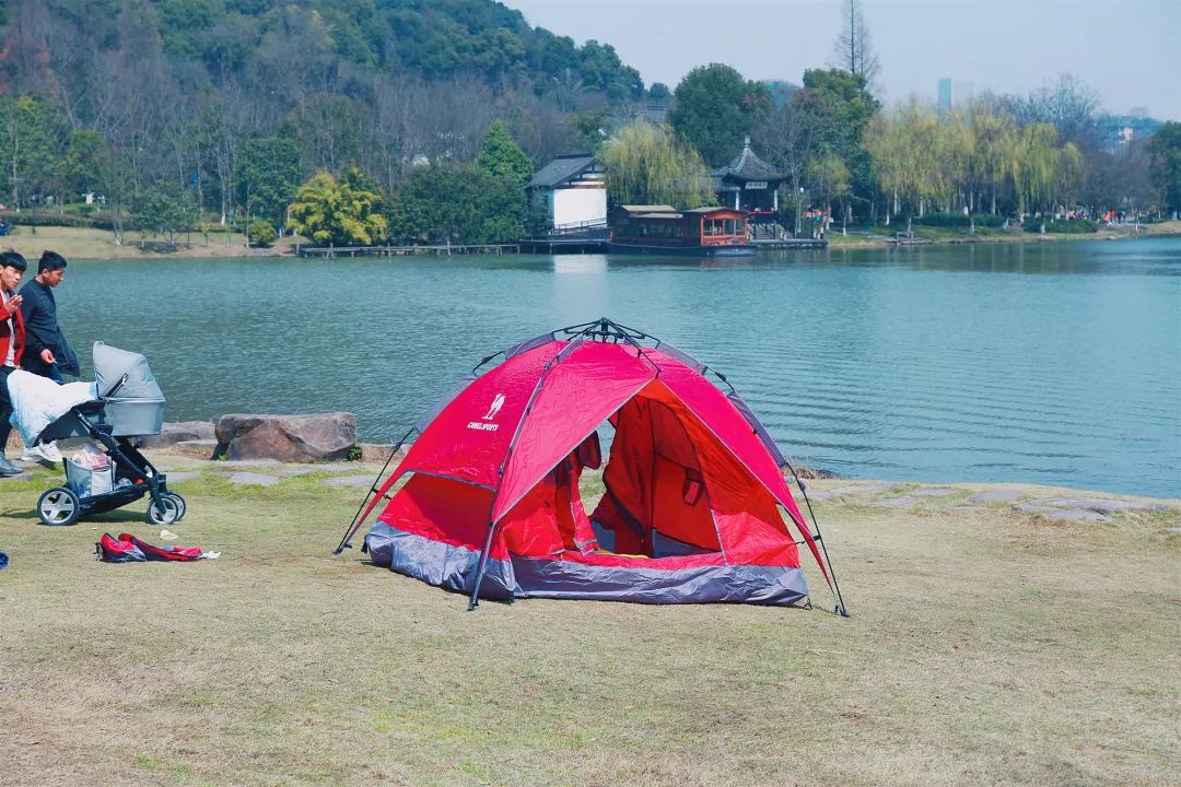 湘湖搭帐篷最佳地点图片