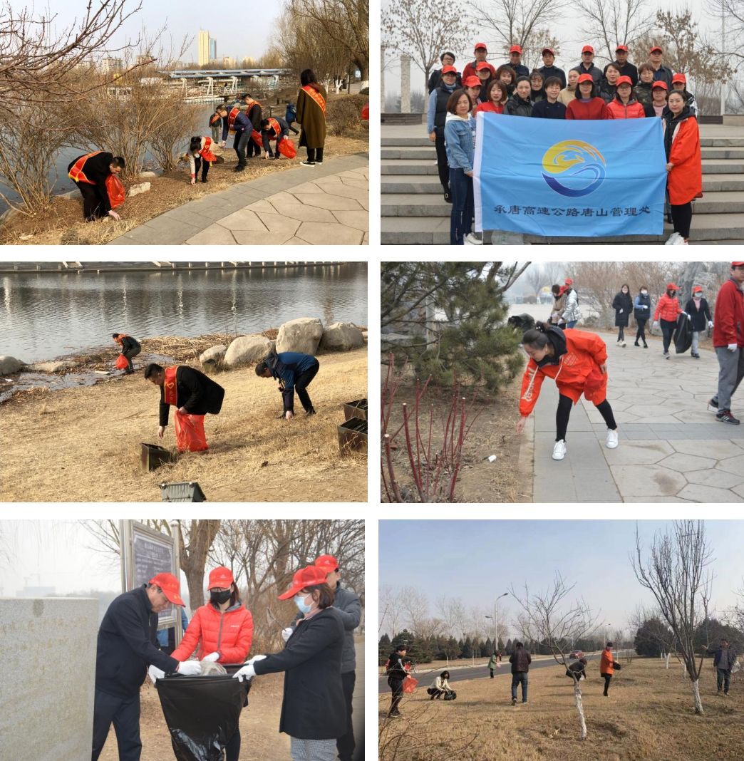 快速路等地捡拾白色垃圾,净化城市环境组织志愿者到困难职工刘占锁