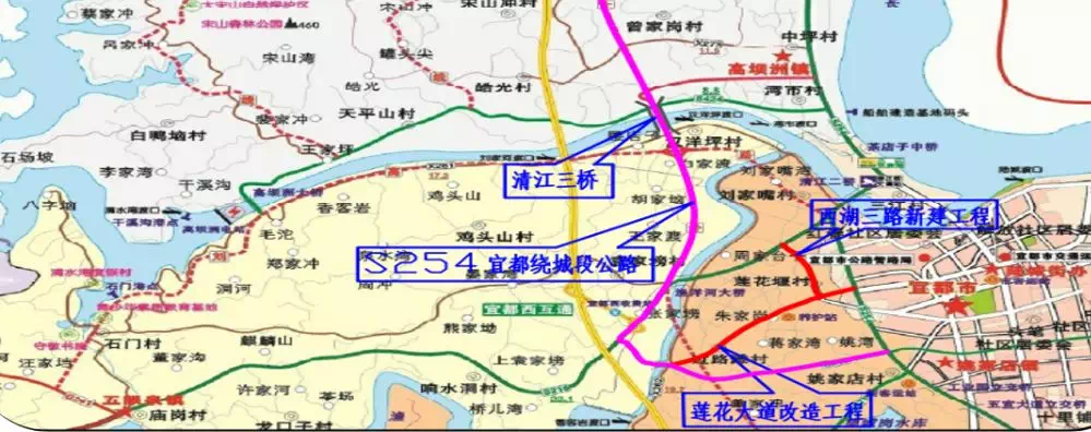 1,完成s254绕城段路基路面6公里,确保清江三桥实质性开工.